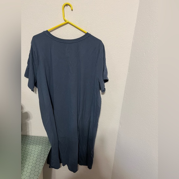 Blue Nightshirt 3X - Picture 2 of 2